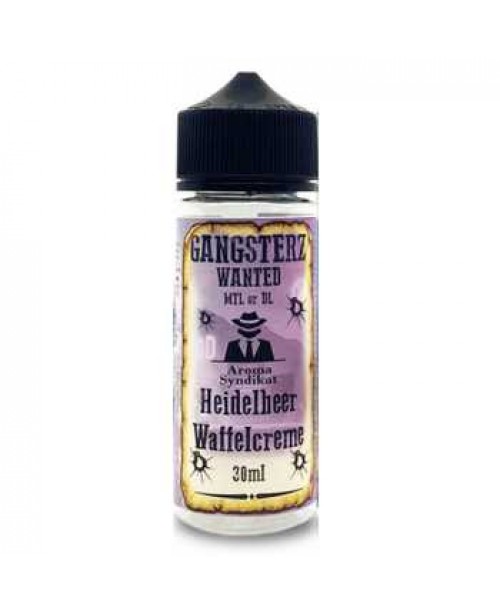 Heidelbeer Waffelcreme Gangsterz Aroma Longfill 10...