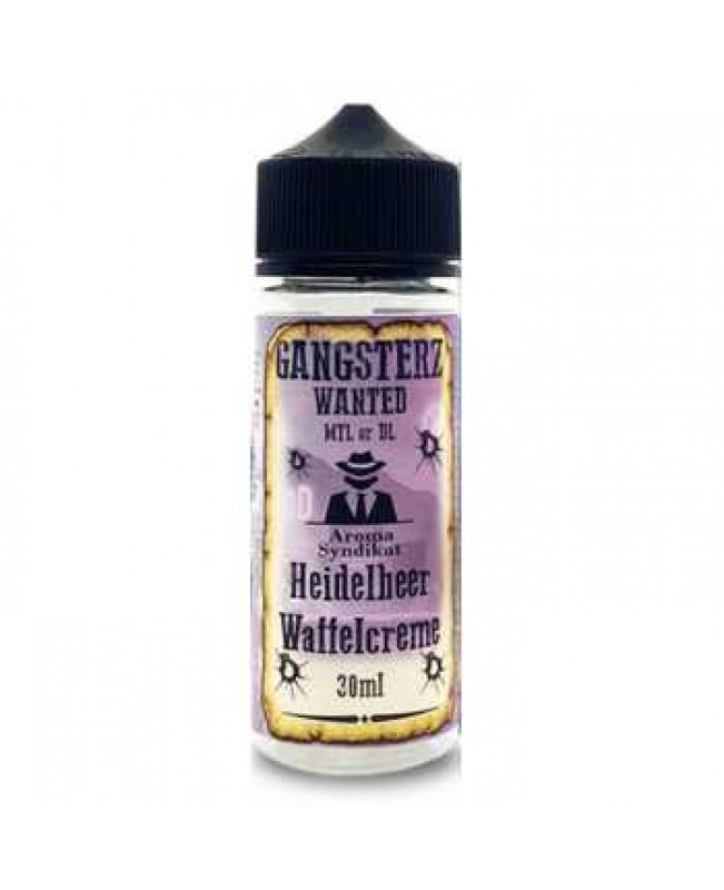 Heidelbeer Waffelcreme Gangsterz Aroma Longfill 10ml / 60ml