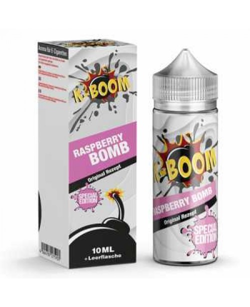 Raspberry Bomb K-BOOM Aroma 10ml + Chubby 120ml Fl...