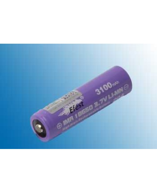 Efest 18650 3100mah Round Top IMR Violett (mit Nup...