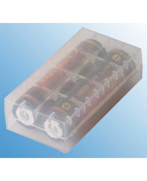 18650 Batterie Tragetasche - clear Battery case