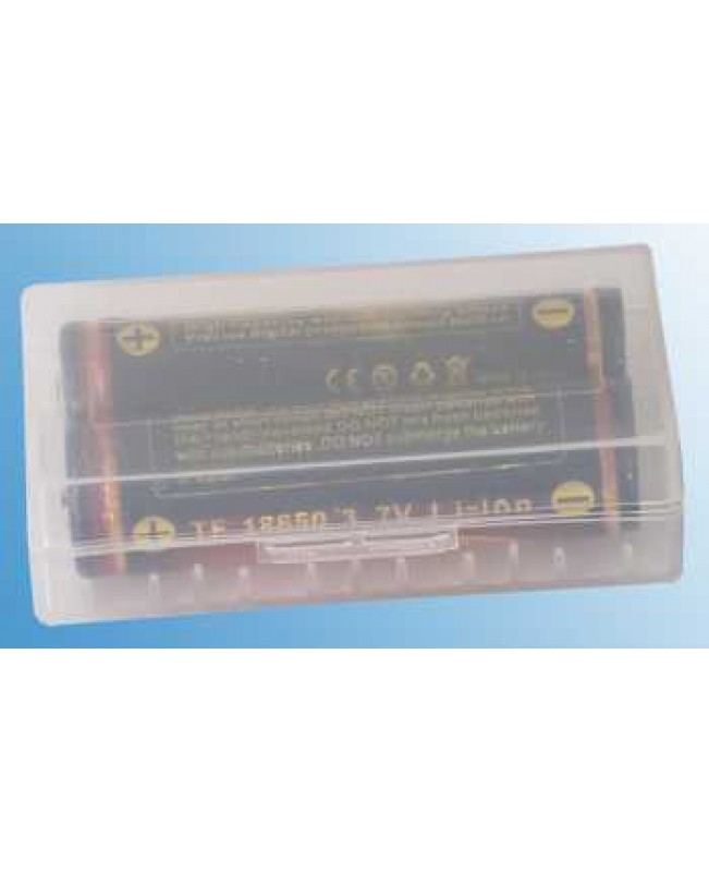 18650 Batterie Tragetasche - clear Battery case