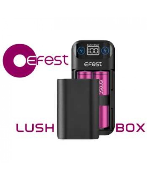 Efest Lush Box Powerbank Akku Schnell Ladegerät