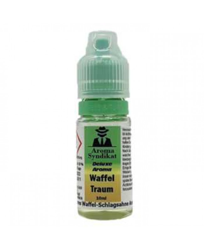Waffeltraum Syndikat Deluxe Aroma 10ml (frisch gebackene Waffeln + Schlagsahne)