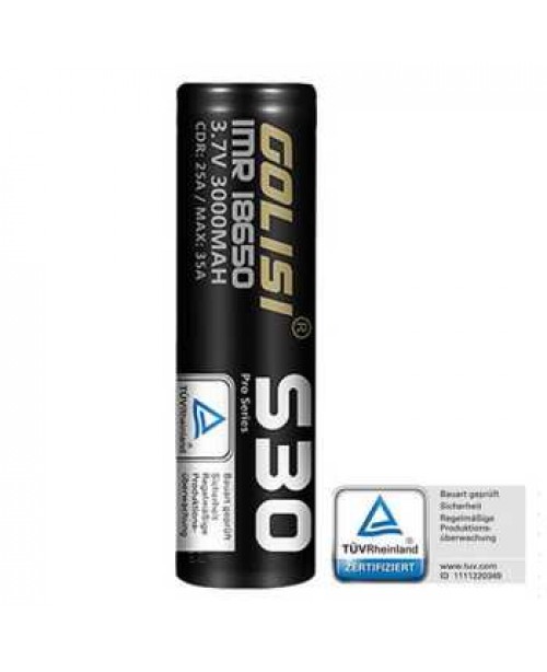 Golisi S30 18650 35A 3000mAh Akku