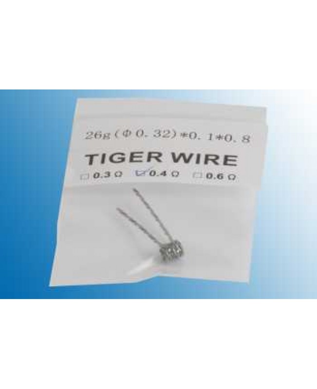 10 x Tiger Wire Fertigwicklung 0,3 / 0,4 oder 0,5 Ohm