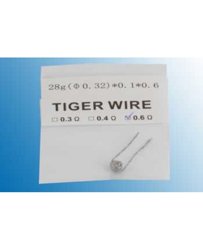 10 x Tiger Wire Fertigwicklung 0,3 / 0,4 oder 0,5 Ohm