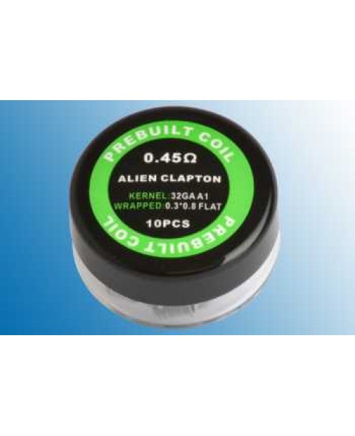Alien Clapton Coil Fertigwicklung E-Zigarette 0,34...