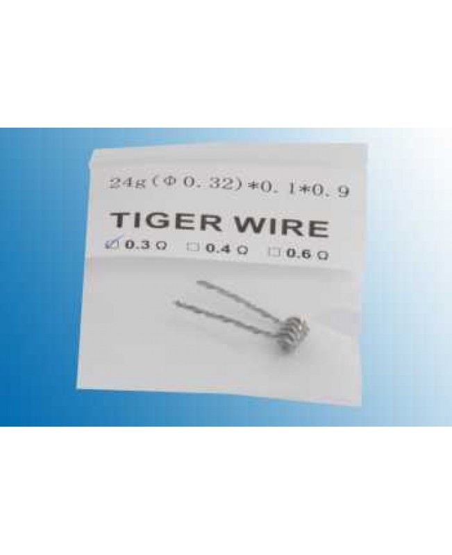 10 x Tiger Wire Fertigwicklung 0,3 / 0,4 oder 0,5 Ohm