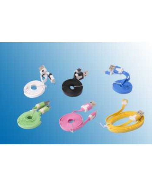Micro USB Ladekabel (verschiedene Farben)