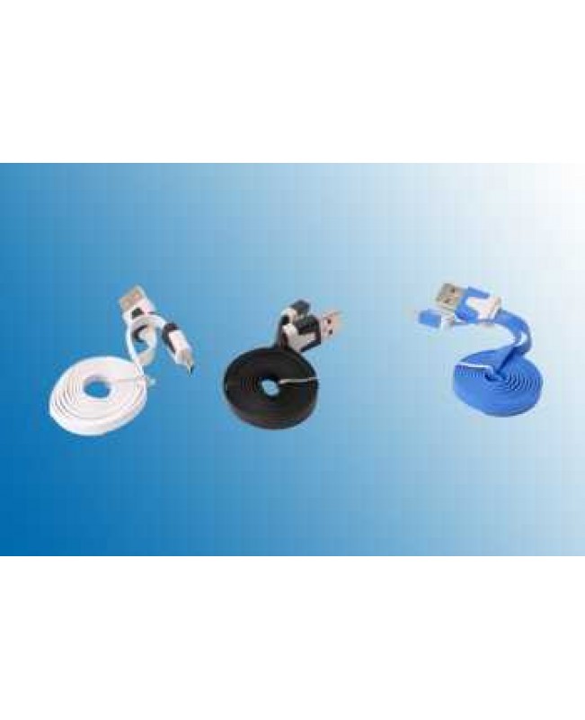 Micro USB Ladekabel (verschiedene Farben)