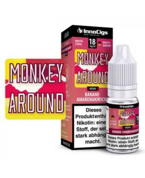 Monkey Around InnoCigs Liquid 10ml (Kiba süße Am...