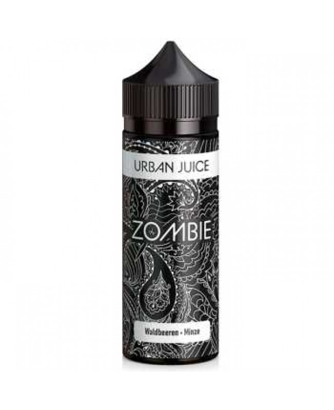 Zombie 5ml Aroma + 60ml Liquidflasche (Waldbeerenmix Himbeeren, Brombeeren, Heidelbeeren, Minze)