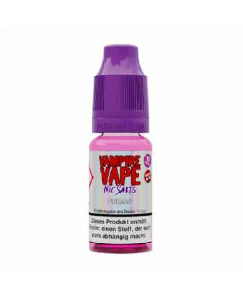 Pinkman NicSalt Vampire Vape Liquid 10ml (Früchte...