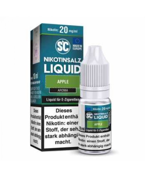 Apple Nikotinsalz SC Liquid 10ml (süßer Apfel Ge...