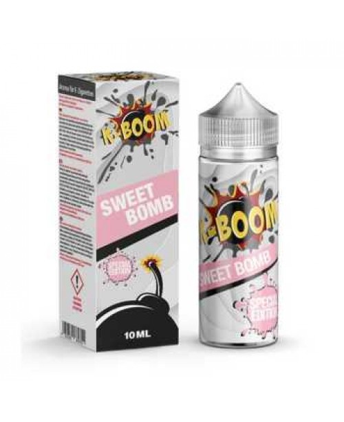 Sweet Bomb K-BOOM Aroma 10ml + Chubby 120ml Flasch...