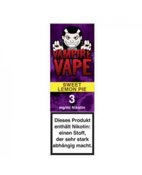 Vampire Vape Sweet Lemon Pie 10ml Liquid