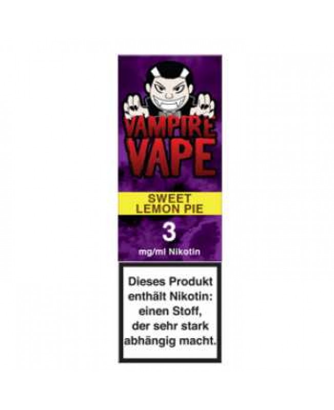 Vampire Vape Sweet Lemon Pie 10ml Liquid