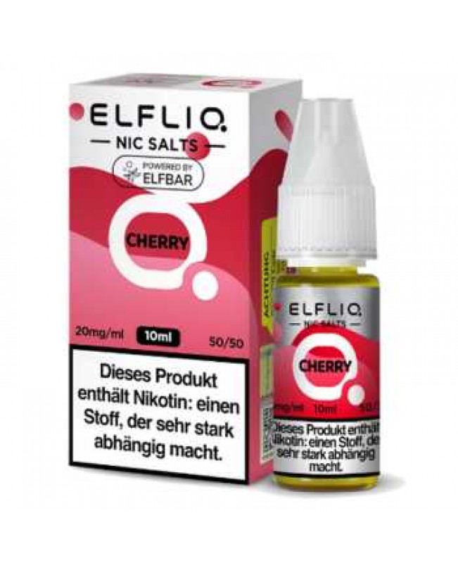 Cherry ELFLIQ Nikotinsalz Liquid 10ml (Kirsch Geschmack)