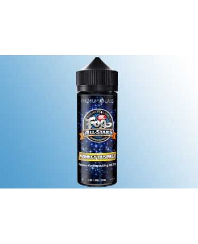 Monkey Business Dr. Fog All Stars Aroma 10ml/60ml (Vanillepudding + Banane + Zimt)