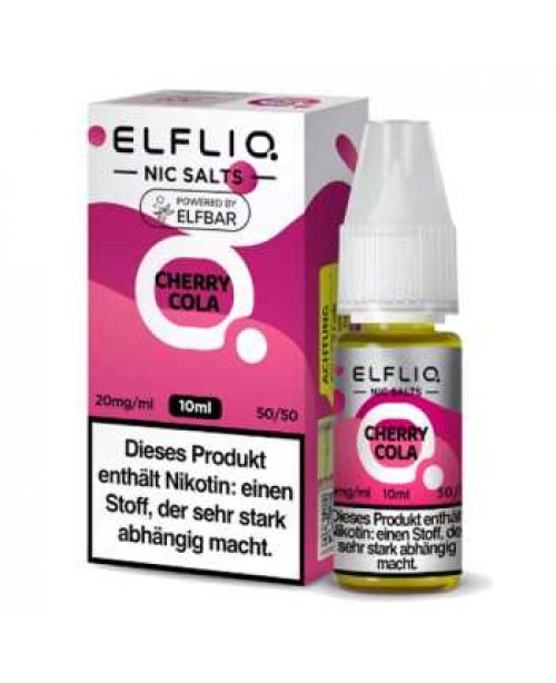 Cherry Cola ELFLIQ Nikotinsalz Liquid 10ml (Kirsch...