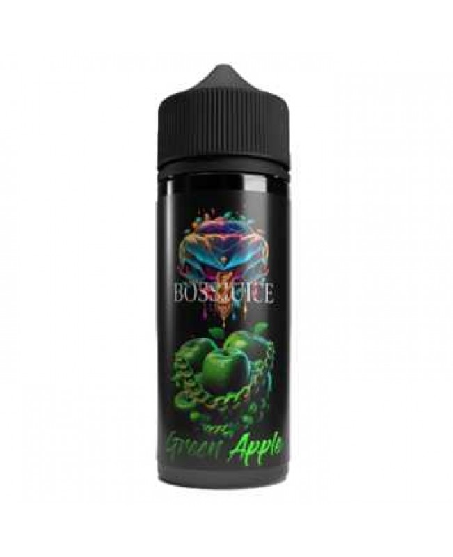 Green Apple Boss Juice Aroma Longfill 10ml / 120ml (frischer grüner Apfel Geschmack)