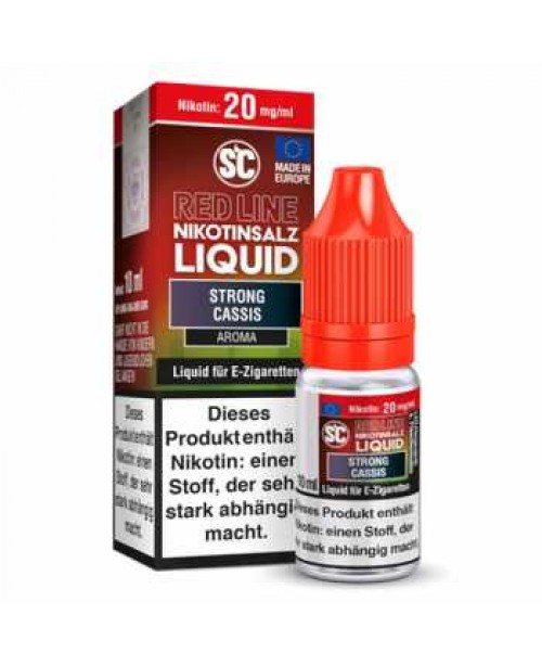 Strong Cassis Red Line Nikotinsalz SC Liquid 10ml ...