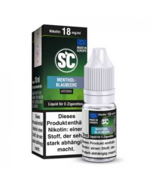 Menthol Blaubeere SC Liquid 10ml