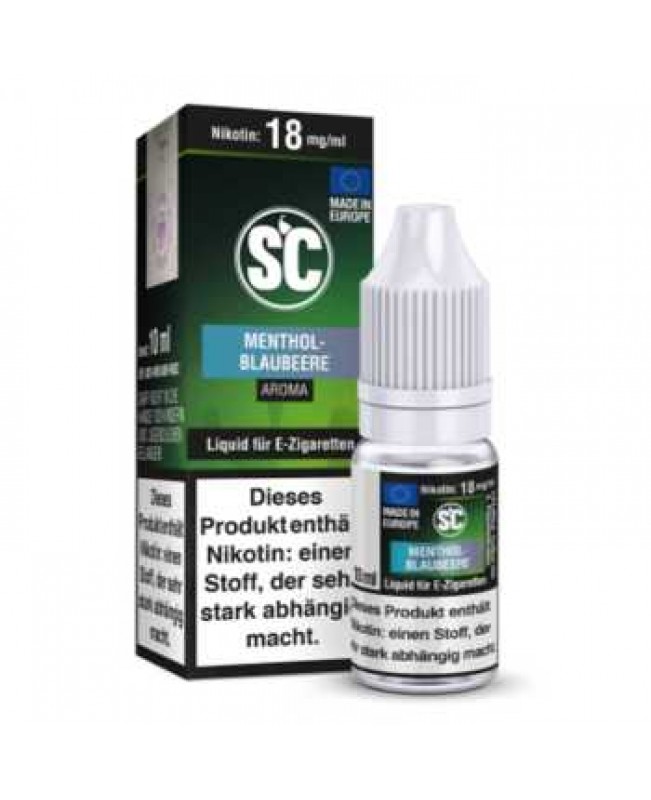 Menthol Blaubeere SC Liquid 10ml