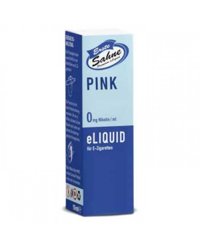 Pink erste Sahne Liquid 10ml (Beerenmix mit Menthol und Minze)