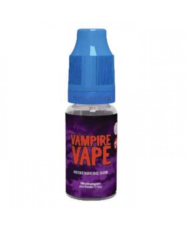 Heisenberg Gum Vampire Vape Liquid 10ml (Beerenmix mit frischer Note + Kaugummi)