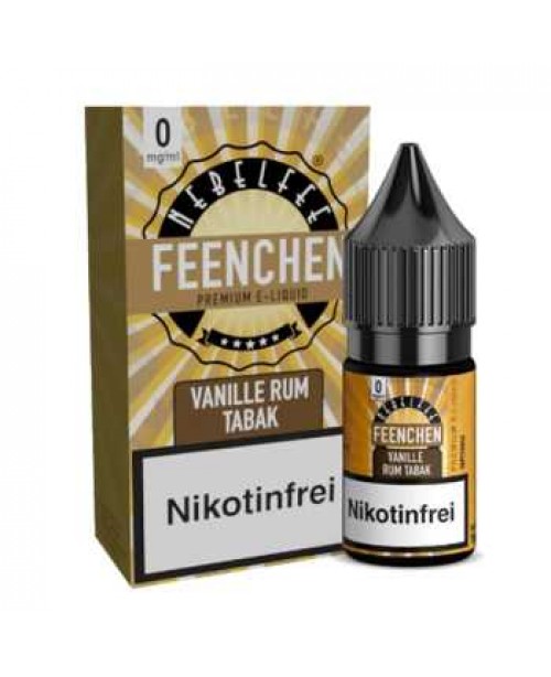 Vanille Rum Tabak Nebelfee Nikotinsalz Liquid 10ml...