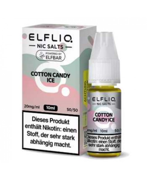 Cotton Candy Ice  ELFLIQ Nikotinsalz Liquid 10ml (...