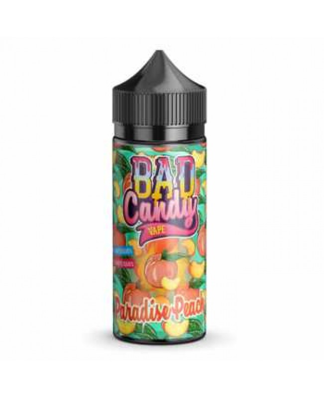 Paradise Peach Bad Candy Aroma Longfill 10ml / 120ml (Pfirsich + Maracuja + Zitrone + Koolada)