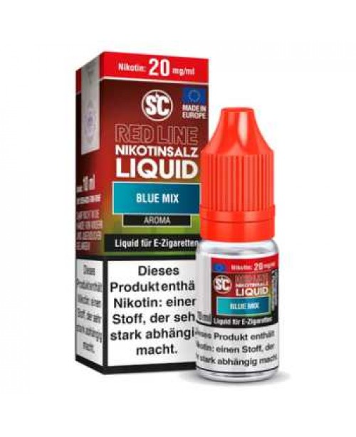 Blue Mix Red Line Nikotinsalz SC Liquid 10ml (Beer...
