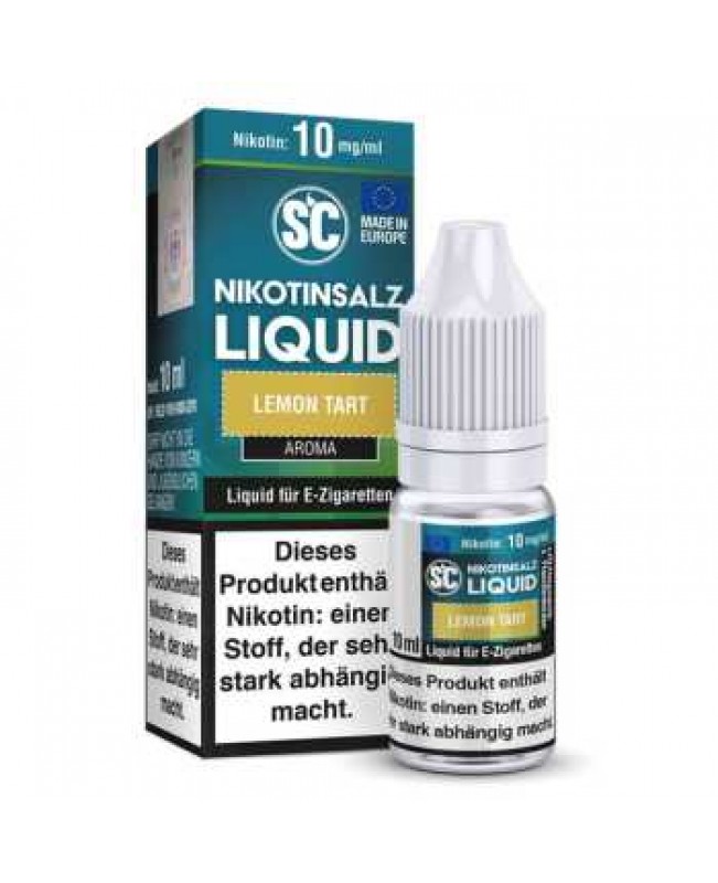 Lemon Tart Nikotinsalz SC Liquid 10ml (Zitronenkuchen)