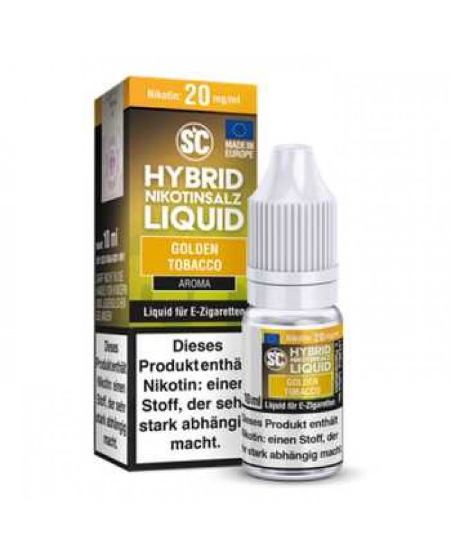 Golden Tobacco SC Hybrid Nikotinsalz Liquid 10ml (Tabak)