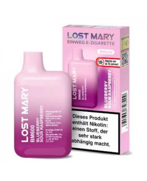 Blueberry Sour Raspberry Lost Mary BM600 Einweg E-...