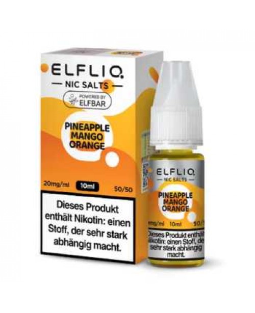 Pineapple Mango Orange ELFLIQ Nikotinsalz Liquid 1...