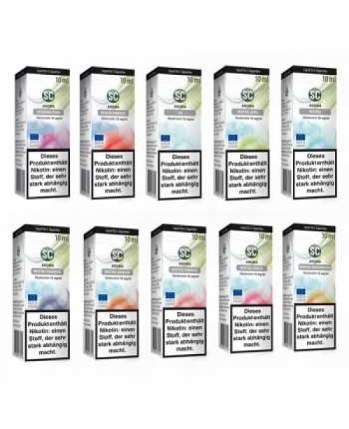 Menthol & Frucht Probierbox SC Liquid 10 x 10ml