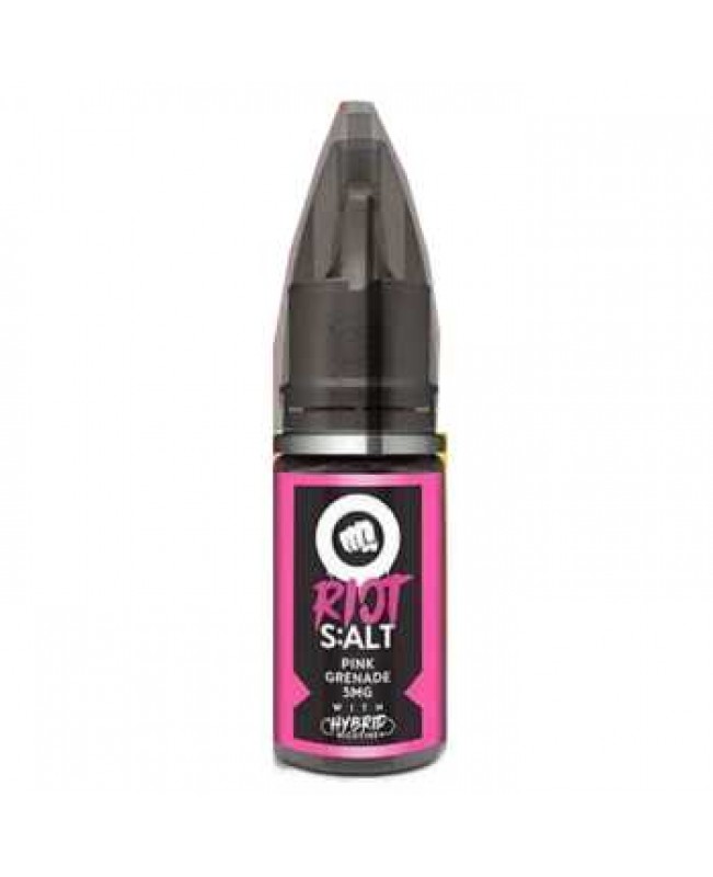 Pink Grenade Riot Squad Nikotinsalz Liquid 10ml (Fruchtdrink mit Erdbeeren und Zitronen)