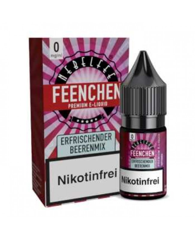 erfrischender Beerenmix Nebelfee Nikotinsalz Liquid 10ml (Beerenmix mit kühler Note)