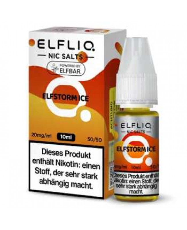 Elfstorm Ice ELFLIQ Nikotinsalz Liquid 10ml (Energy-Drink mit Kühle)