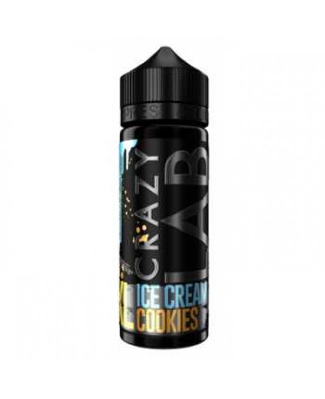 Ice Cream Cookies XL Crazy Lab Shake & Vape 10ml / 120ml (cremiges Softeis mit Keksen)