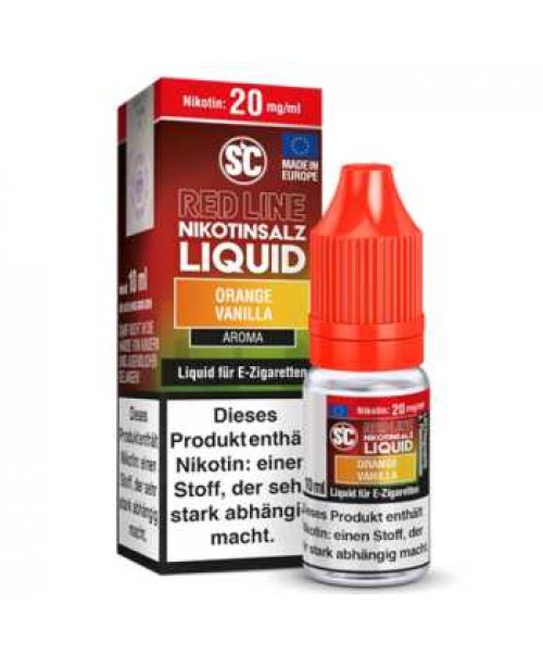 Orange Vanilla Red Line Nikotinsalz SC Liquid 10ml...