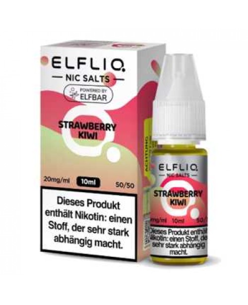 Strawberry Kiwi ELFLIQ Nikotinsalz Liquid 10ml (Fr...