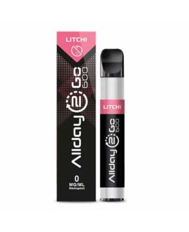 Litchi Allday 2 Go 600 0mg / 20mg Einweg E-Shisha