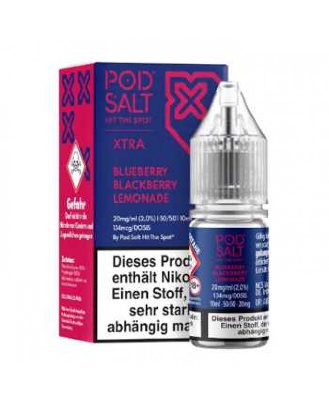 Blueberry Blackberry Lemonade Pod Salt X Nikotinsalz Liquid 10ml (Limonade mit Blaubeeren und Brombeeren)