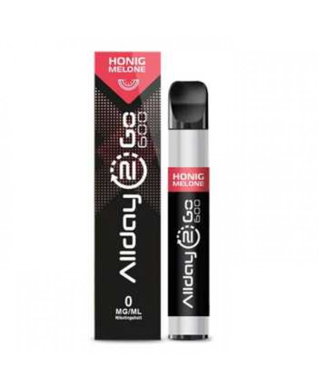 Honigmelone Allday 2 Go 600 0mg / 20mg Einweg E-Shisha