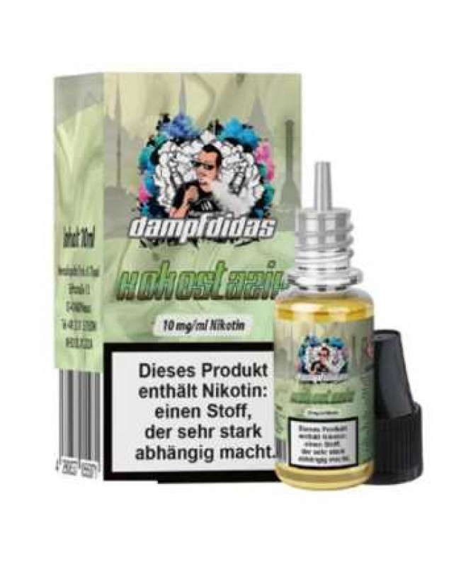 Kokostazie Dampfdidas Nikotinsalz Liquid 10ml (Kokoscreme trifft auf Pistazien)